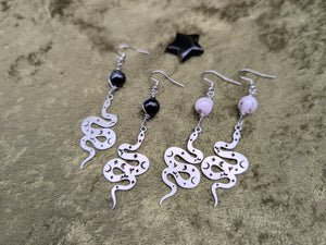 Boho Snake Earrings