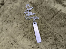 Load image into Gallery viewer, Ho Ho Hoe Metal Stamped Necklace
