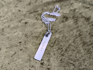 Krampus Metal Stamped Necklaces