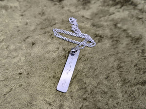 Krampus Metal Stamped Necklaces