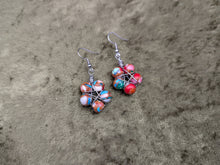 Load image into Gallery viewer, Pentagram Gemstone Earrings
