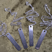 Load image into Gallery viewer, Love Series Stamped Necklaces
