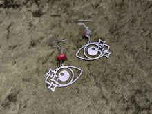 Load image into Gallery viewer, Magick Eye Mosaic Jasper Earrings
