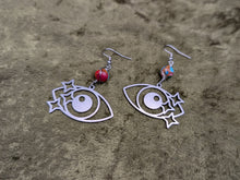 Load image into Gallery viewer, Magick Eye Mosaic Jasper Earrings

