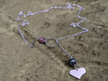 Load image into Gallery viewer, Heart Watermelon Tourmaline Choker

