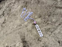 Load image into Gallery viewer, Love Phase Peach Moonstone Necklace
