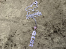 Load image into Gallery viewer, Love Phase Peach Moonstone Necklace
