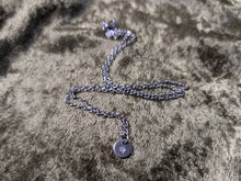 Load image into Gallery viewer, Virgo hand-stamped stainless steel necklace from the Astrology collection
